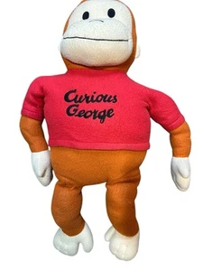 Jumbo Curious George Plush 2 Feet Tall Vintage RARE Collectable 90s Stuffie - Picture 1 of 4