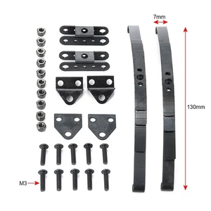 Barra de acero con suspensión de resorte de hoja dura para Rock Crawler Axial 1:10 RC D90 SCX10 - Imagen 1 de 11