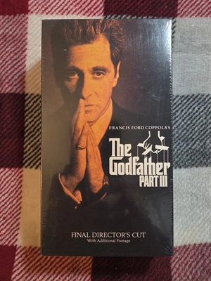 The Godfather Part III 2-VHS Set **SEALED Paramount Al Pacino VTG Free S&h  - Image 1 of 4