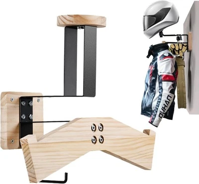 Helm Halterung Motorrad Garderobe für Taktische Weste Motorrad Helmhalter Wand - Bild 1 von 4