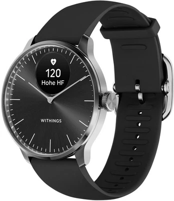 Withings ScanWatch Light Hybrid Smartwatch 37 mm Android iOS GPS schwarz - Bild 1 von 4