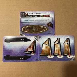 WizKids Pirates CSG - At Ocean's Edge - Juggernaut 004 Unpunched - Picture 1 of 2