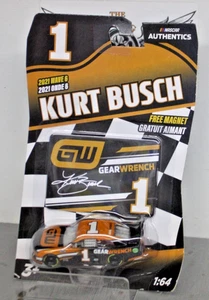 Llave de cambios Kurt Busch 2021 1/64 NASCAR Authentics Wave 6 diecast - Imagen 1 de 1