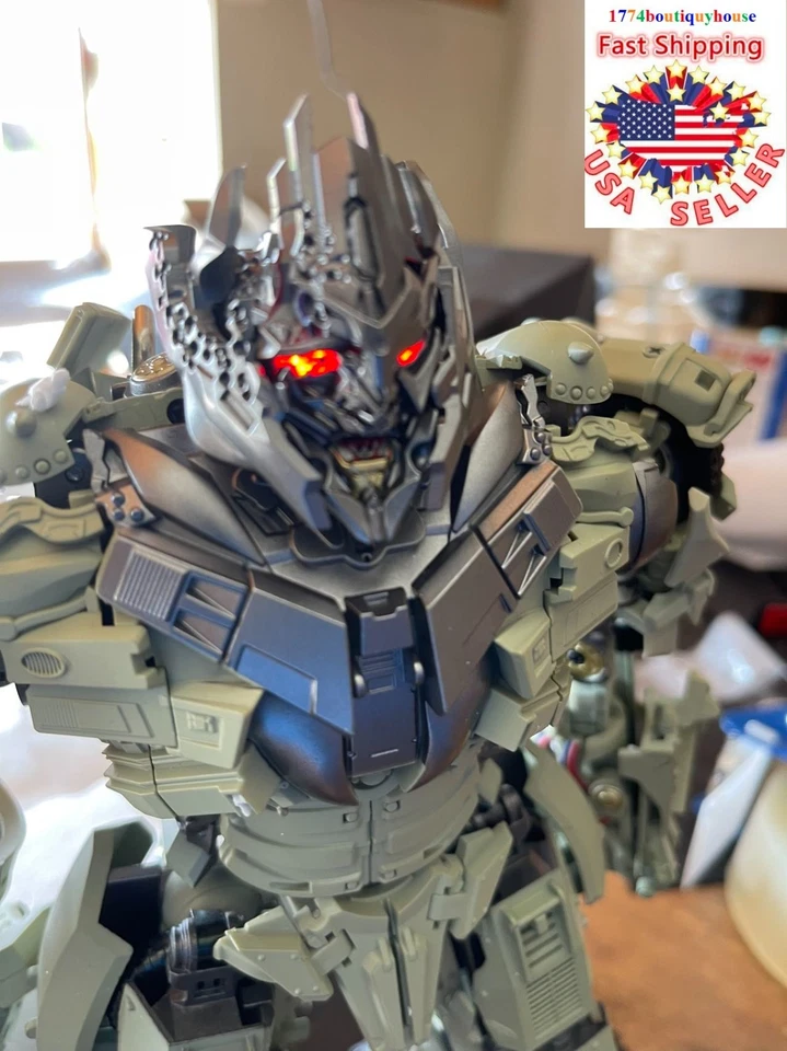 Nueva caja Juguetes Únicos Transformación R-05 PELÍCULA Megat ron dañada Original EE. UU. Foto 1 de 4