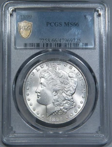 1899 Morgan Silver Dollar PCGS graded MS 66 ABSOLUTELY STUNNING - Picture 1 of 4