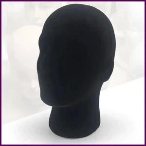 1 Stck. Männliche Schaumstoff Schaufensterpuppe Kopf Modell Hut KAPPE Perücke Brille Display Ständer Gestell Stabil - Bild 1 von 24