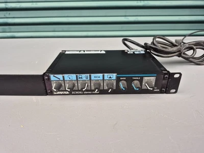 Mezclador de micrófono de 2 canales Shure SCM262 SCM-262 estéreo portátil con montaje Foto 1 de 4