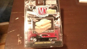 2008 M2 Machines Auto-Thentics 1955 Pontiac Star Chief 08-02  Red  #HW 100 - Picture 1 of 7