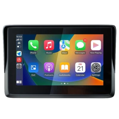 5 Inch Motor GPS Motorcycle Navigation Wireless Carplay Android Auto Bluetooth - Image 1 of 4