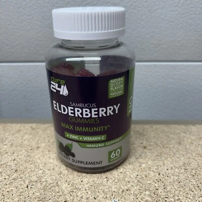 Gomitas Sambucus Saúco con Vitamina C y Zinc para Niños y Adultos Exp 12/26 Foto 1 de 4