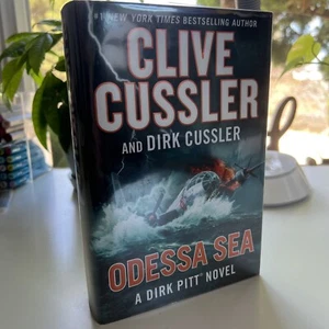 Signed! Clive Cussler Odessa Sea, First Edition, 1st Print, Dust Jacket￼, 2016 - Picture 1 of 12