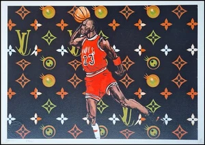 DEATH NYC * Lebron James * 45 x 32 cm * signed * limited * Certificate # xx/120 - Bild 1 von 9