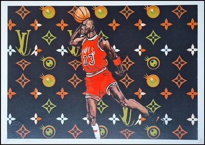 DEATH NYC * Lebron James * 45 x 32 cm * signed * limited * Certificate # xx/120 - Bild 1 von 4