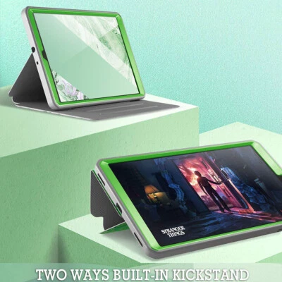 For Samsung Galaxy Tab A 10.1 Case 2019 Tablet Stand Cover with Screen Protector - Image 1 of 4