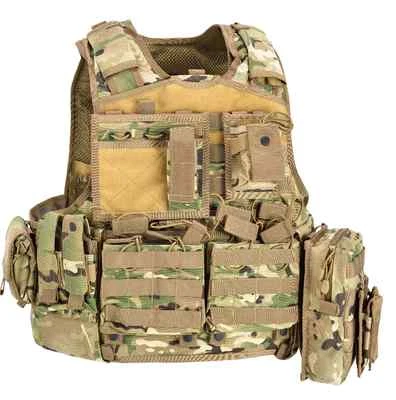 Gilet Tattico Body Armour Carrier Vest Defcon 5 Multicam DEFCON5 D5-BAV06 MC