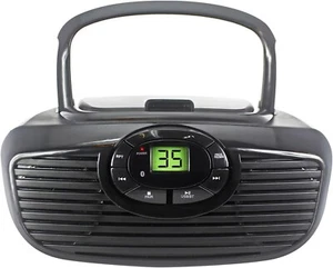 Philco Boombox Lettore CD Portatile con Bluetooth, Riproduzione USB MP3, AUX, AM/FM - Foto 1 di 6