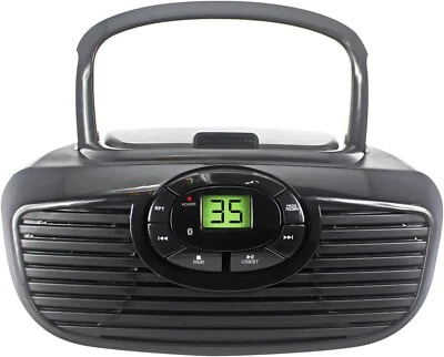 Philco Boombox Portable CD Player with Bluetooth, USB Playback MP3, AUX, FM