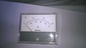 Analogue Panel Meter, 1ma FSC, 0-30v New, £5 each