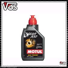 OLIO MOTUL CAMBIO DIFFERENZIALE Gear 300 75W90 100% SINTETICO AUTO MOTO 2 litri 