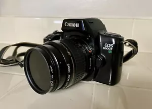 Canon EOS 1000F N 35mm Film Camera w/ Canon 35-80mm Zoom EF Lens - Picture 1 of 15