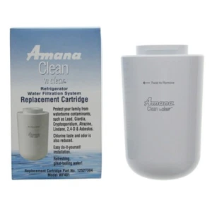 Amana Clean 'n Clear Refrigerator Replacement Cartridge Filter WF401S Model WF40 - Picture 1 of 2