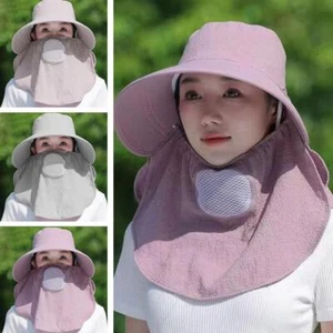 Women's Summer Tea Picking Sun Hat/ A8F2 D3P7 - Picture 1 of 19