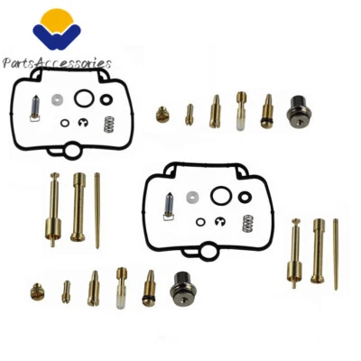 Kit de reconstrução de reparo de carburador 2X para 89-00 Suzuki GS500E GS 500 E GS500 GS 500 - Imagem 1 de 4