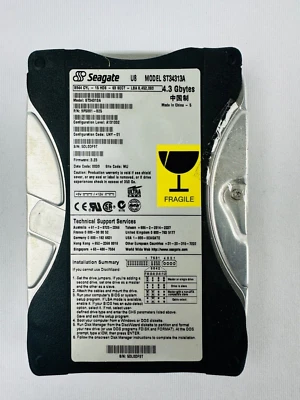 Disco duro Seagate 9P5001-825 ST34313A Foto 1 de 4
