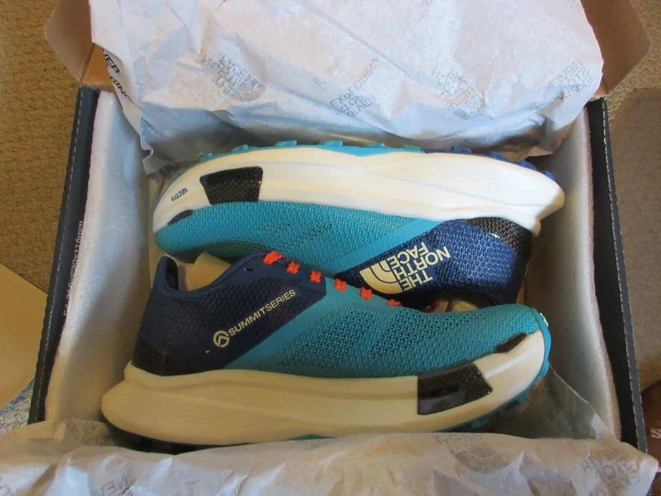 Womens New North Face Summit Series Vectiv Pro Trail Running Shoes 9.5 Bluebird Foto 1 de 4