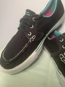 Skechers Women's Slip-ins On-the-GO Flex Shoes Black Teal SZ 8.5 Lace Up - Picture 1 of 11