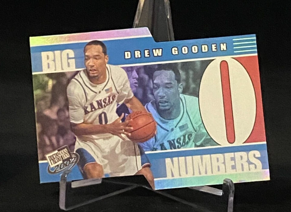 Press Pass Big Numbers 2002 #BN 11 novato Drew Gooden Kansas Jayhawks Foto 1 de 1