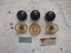 One Set of Antique Tube Radio Knobs - from Majestic Console