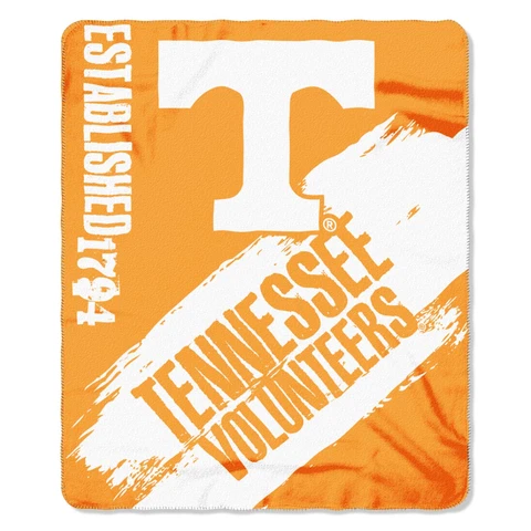 Tennessee Volunteers Fleece Throw Blanket, 50" x 60", Painted Cover
