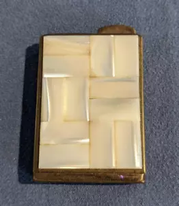 Vintage PRIMADONNA POCKET PERFUME ATOMIZER Mother of Pearl Inlay, ca.1930s - Picture 1 of 5