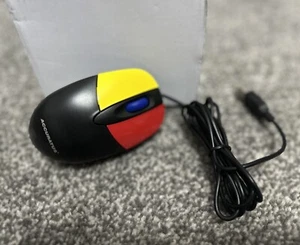 Accuratus Junior USB Mini Antibacterial Mouse With Colour Buttons - Afbeelding 1 van 3