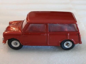 DINKY TOYS #199 AUSTIN SEVEN 7 COUNTRYMAN ORIGINAL DIECAST BURGUNDY CAR 1960-70  - Picture 1 of 7
