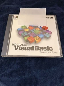 Microsoft Visual Basic Professional Edition 4.0 W/ CD Key Windows 95 NT 3.1 - Picture 1 of 7