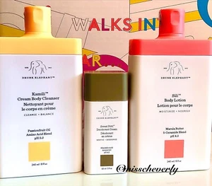 DRUNK ELEPHANT Kamili Cream Body Cleanser 8oz/240ml+Sili Lotion+Sweet Pitti Deo - Picture 1 of 1