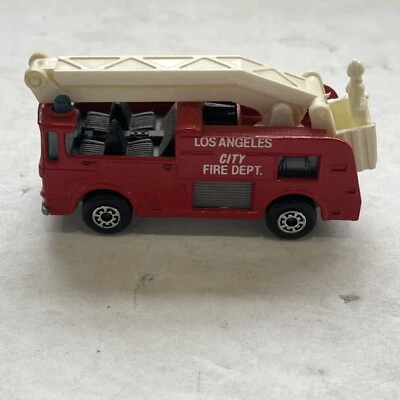 Vintage 1981 Matchbox Snorkel-Los Angeles City Fire Dept-Lesney England - Image 1 of 4
