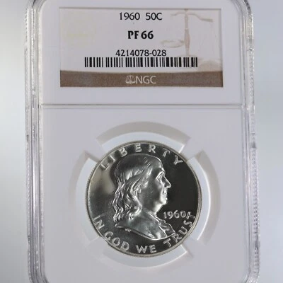1960 Franklin 50C NGC Certified PF66 - Image 1 of 4