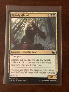 Magic the Gathering Innistrad Midnight Hunt Grizzly Ghoul - Picture 1 of 2