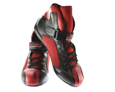 Kart- & Motorsportschuh keep-racing® Modell BOOST ONE, schwarz/rot, Gr. 34 - 49