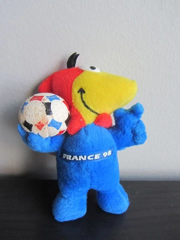 FOOTIX Plush 5.5” - Official Mascot FIFA World Cup FRANCE 1998 Cover