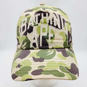 BAPE ABC Camo Green NYC Logo Trucker Mesh Hat Cap NIGO A Bathing Ape Vintage OG - Picture 1 of 14