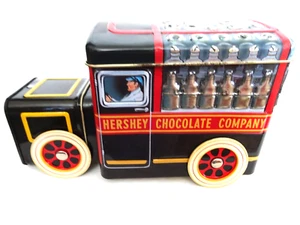 ✅2000 Hershey Chocolate Co. Collectible Tin Cannister Truck LKN - Picture 1 of 6