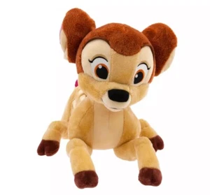 Disney BAMBI Fawn 13" Stuffed Animal Deer Plush with Butterfly Tail Medium NWT - Picture 1 of 3