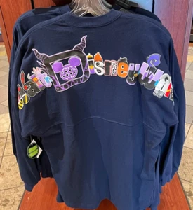 2025 Disney Parks Walt Disney World Villains Spirit Jersey Navy Adult Size L NWT - Picture 1 of 5