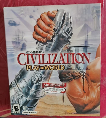Civilization III Play the World (PCCD) New US Retail Store Big Box Edition -RARE - Image 1 of 4