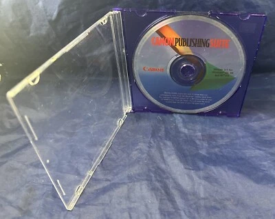 Canon Publishing Suite Version 3.1 (Vintage PC CD-ROM, 2000) - Image 1 of 4