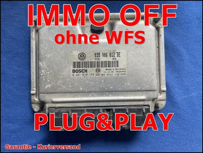 VW LUPO AROSA 1.7 SDI IMMO OFF/ PLUG&PLAY 0281010179 - 038906012BE/ita - 2 gi... - Immagine 1 di 4